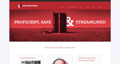 Desktop Screenshot of crusaderenergy.ca